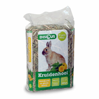 Discus kruidenhooi brandnetel en goudsbloem 500 gram