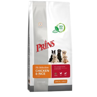 Prins fit selection chicken en rice 14kg det.1