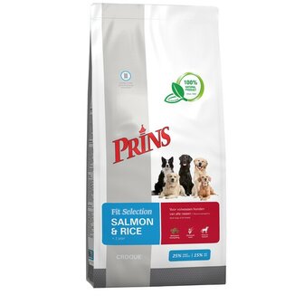 Prins fit selection salmon en rice 2 kg