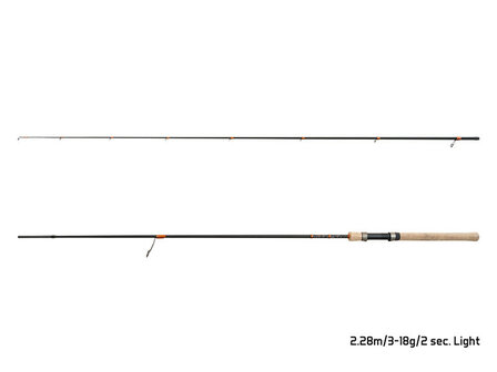 Delphin CorX spinhengel 2,28 meter 3-18 gram det.2