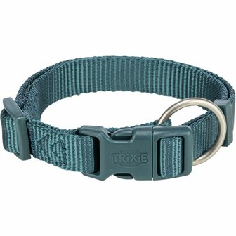 Trixie nylon hondenhalsband petrol