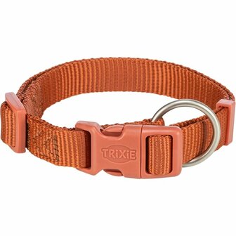 Trixie nylon hondenhalsband roest