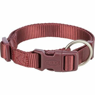 Trixie nylon hondenhalsband sangria