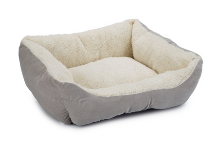 Beeztees Mogina honden- en kattenmand beige 45x37 cm