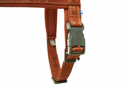 Hurtta casual harness eco cinnamon hondentuig det.2