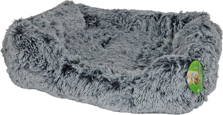 Boon divan fluffy 85x70cm arctic grey det.1