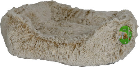 Boon divan fluffy 85x70cm arctic ivory det.1