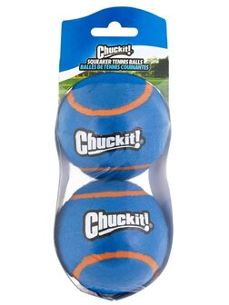 Chuckit squeaker tennisbal XL 9 cm 2 stuks det.2