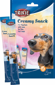 Creamy Snacks met tonijn, 5 &times; 14 g det.1