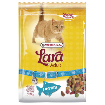 Lara Adult Zalm Kattenvoer 350 gram