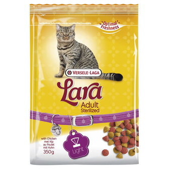 Lara Sterilized Kattenvoer 350 gram