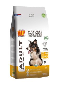 Biofood adult kalkoen graanvrij hondenvoer 12,5kg