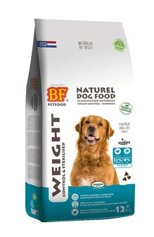 Biofood weight control en sterilised hondenvoer 12,5kg