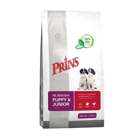 Prins fit selection puppy en junior 2 kg det.1