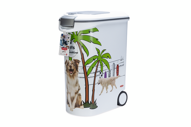 Curver Voercontainer hond 54 liter - 20 kg det.1