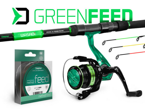 Delphin feederset greenfeed 3,00 meter det.1