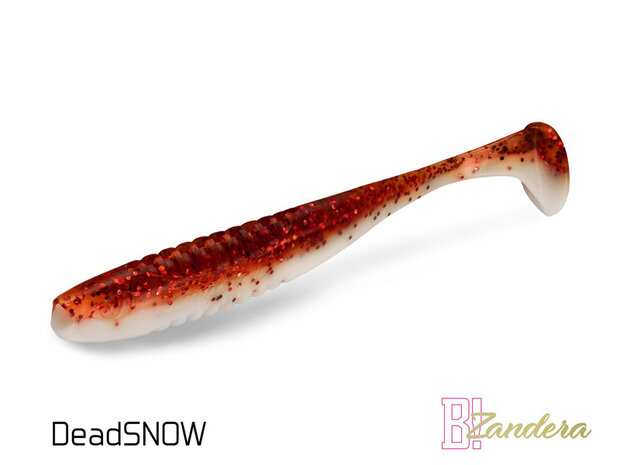 Delphin Zandera shads deadsnow 5x10 cm