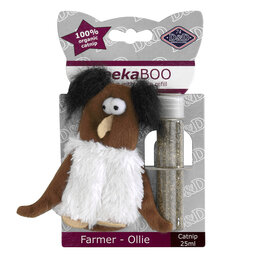 KeekaBOO Catnip Farmer ollie | kattenspeelgoed