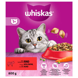 Whiskas Adult 1+ met Rund 800 gram