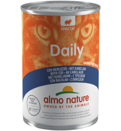 Almo nature daily menu cat kabeljauw 400 gram