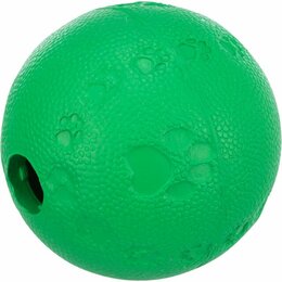 Trixie rubber snackbal 6 cm groen